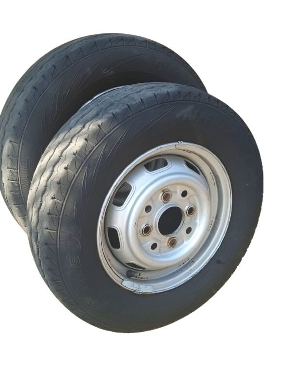COPPIA RUOTE COMPLETE 155R12 PIAGGIO PORTER