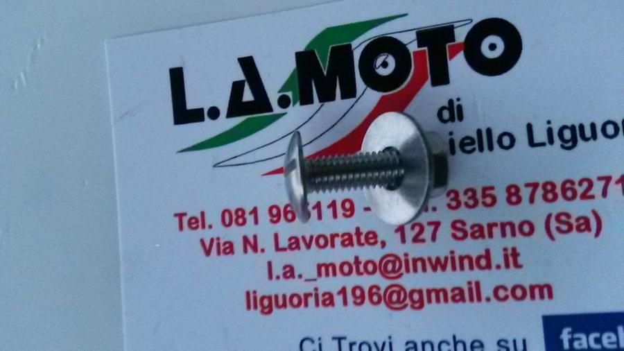 COPPIA VITI PARAFANGO PER VESPA 50 N L R 125 VNA VNB SPRINT