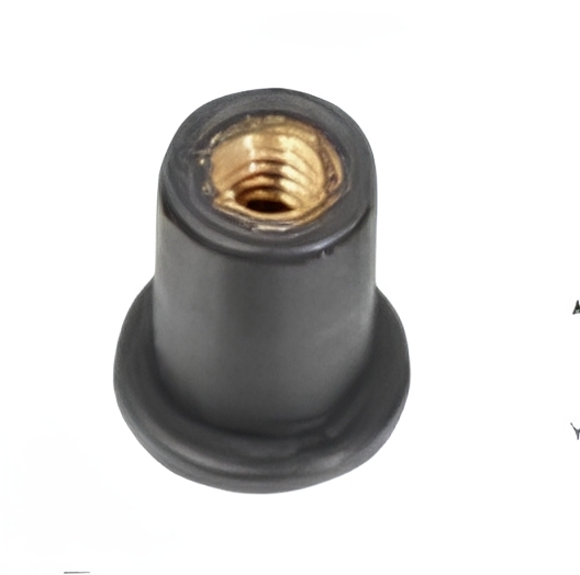AP8144564 M4 GOMMA PROTEZIONE DADI FISSAGGIO ANTERIORE TELAIO CARENATURA ORIGINALE PIAGGIO APRILIA RSV4
