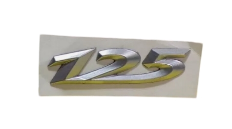 624711 TARGHETTA "125" ORIGINALE PIAGGIO BEVERLY 125