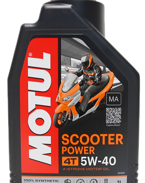 OLIO MOTUL SCOOTER POWER 4T 5W40 1 L