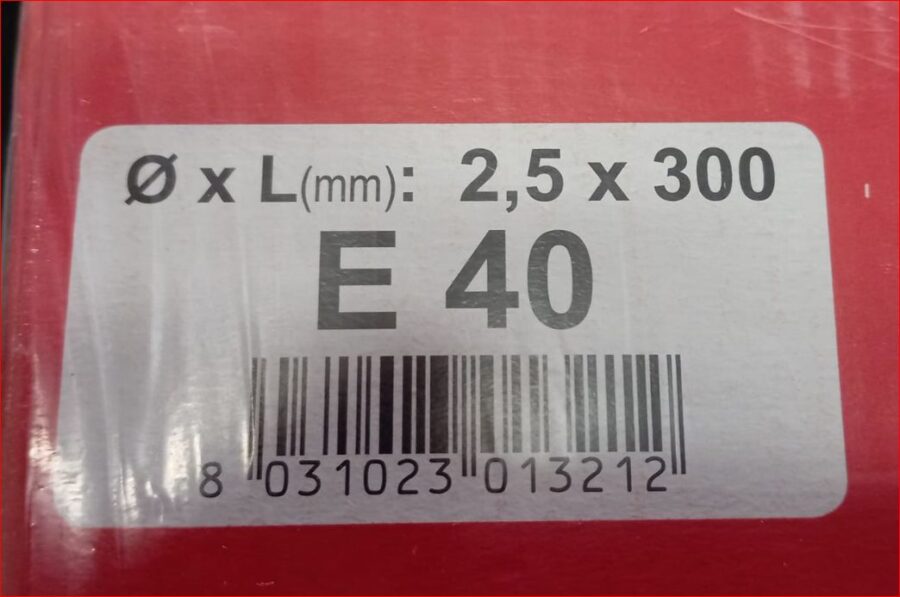 ELETTRODI RUTILICI SIDERARCO E40 – 2,5 X 300 - immagine 3