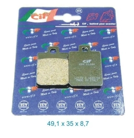 BP0249 PASTIGLIE FRENO ECO-RACING ANTERIORI O POSTERIORI