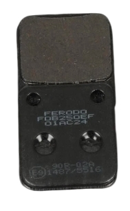 FDB250EF FERODO PASTIGLIE FRENO PER MOTO DAELIM 125 VC S 1996 A 1999 AV