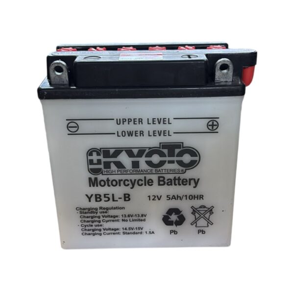 YB5L-B BATTERIA MOTO KYOTO SENZA MANUTENZIONE