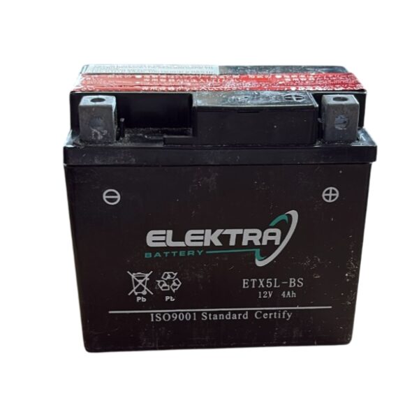 ETX5L-BS BATTERIA ELEKTRA 12V SENZA MANUTENZIONE