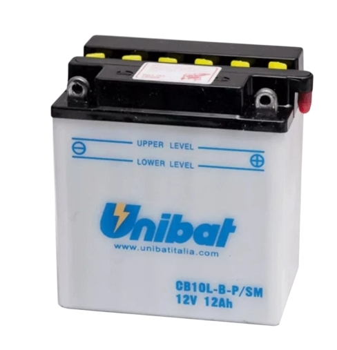 BATTERIA MOTO SCOOTER UNIBAT CB10L-B-P/SM YB10L BP
