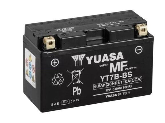 YT7B-BS BATTERIA YUASA KYMCO QUANNON 125 2006 2012
