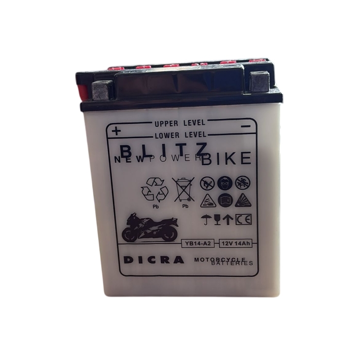YB14-A2 BATTERIA MOTO DICRA