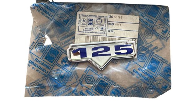 296148 TARGETTA "125" ORIGINALE PIAGGIO SKIPPER