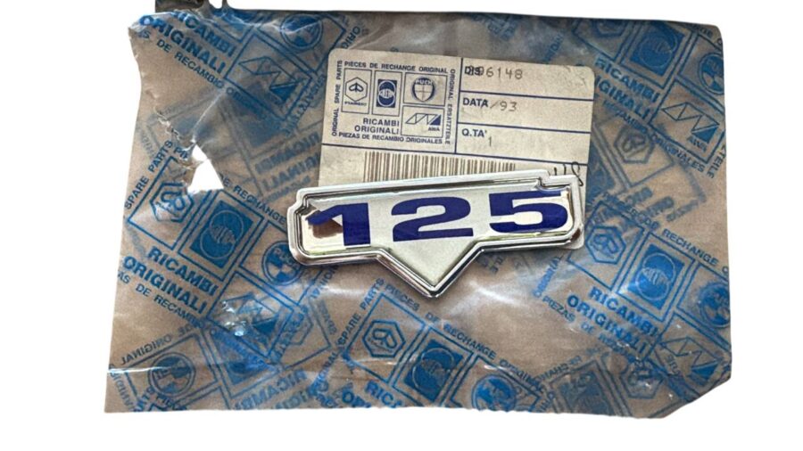 296148 TARGETTA "125" ORIGINALE PIAGGIO SKIPPER