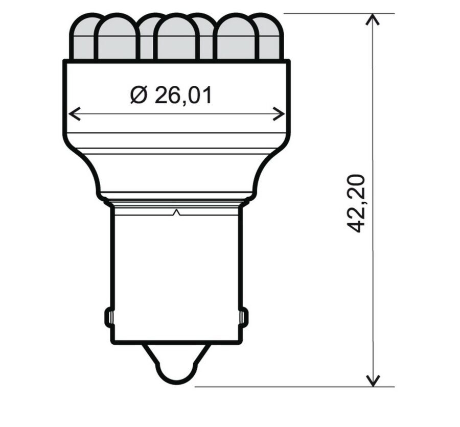 COPPIA LED RMS T10 W2.1X9.5D - immagine 2