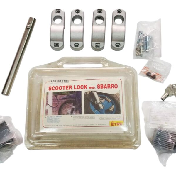 SCOOTER LOCK SBARRO ETRE ANTIFURTO RUOTA TK410 COD.9118 PER SCOOTER RUOTA ALTA