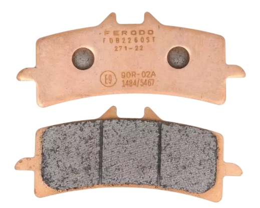 FDB2260ST PASTIGLIE FRENO FERODO ROAD SINTER GRIP