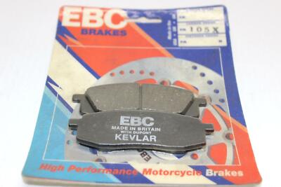 COPPIA PASTIGLIE FRENO FA105 EBC PER YAMAHA TT350- TT600