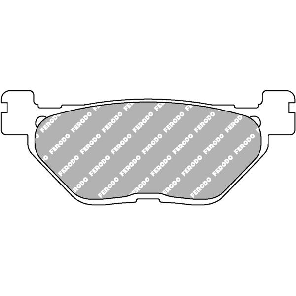 PASTIGLIE FRENO FERODO ECO FRICTION FDB2156EF