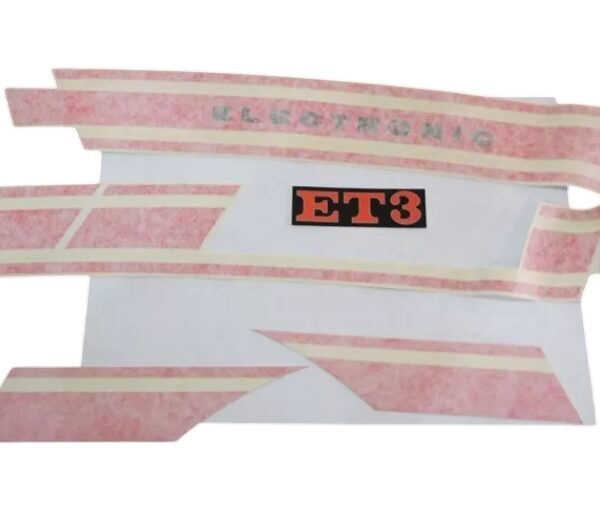 KIT SERIE ADESIVI DECAL EPOCA ORIGINALE PIAGGIO VESPA ET3 ELECTRONIC