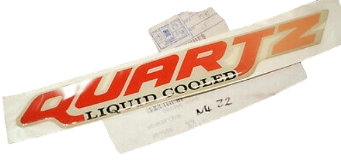 259555 TARGHETTA LATERALE ORIGINALE PIAGGIO QUARTZ
