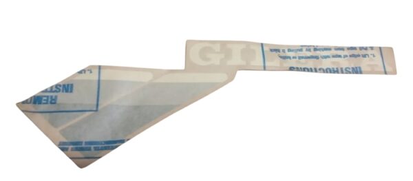 311499 ADESIVO GRIGIO PER SERBATOIO LATO DESTRO ORIGINALE GILERA TG2 125 - TG2 80