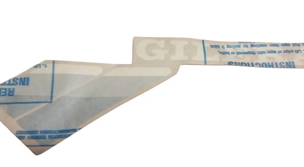 311499 ADESIVO GRIGIO PER SERBATOIO LATO DESTRO ORIGINALE GILERA TG2 125 - TG2 80