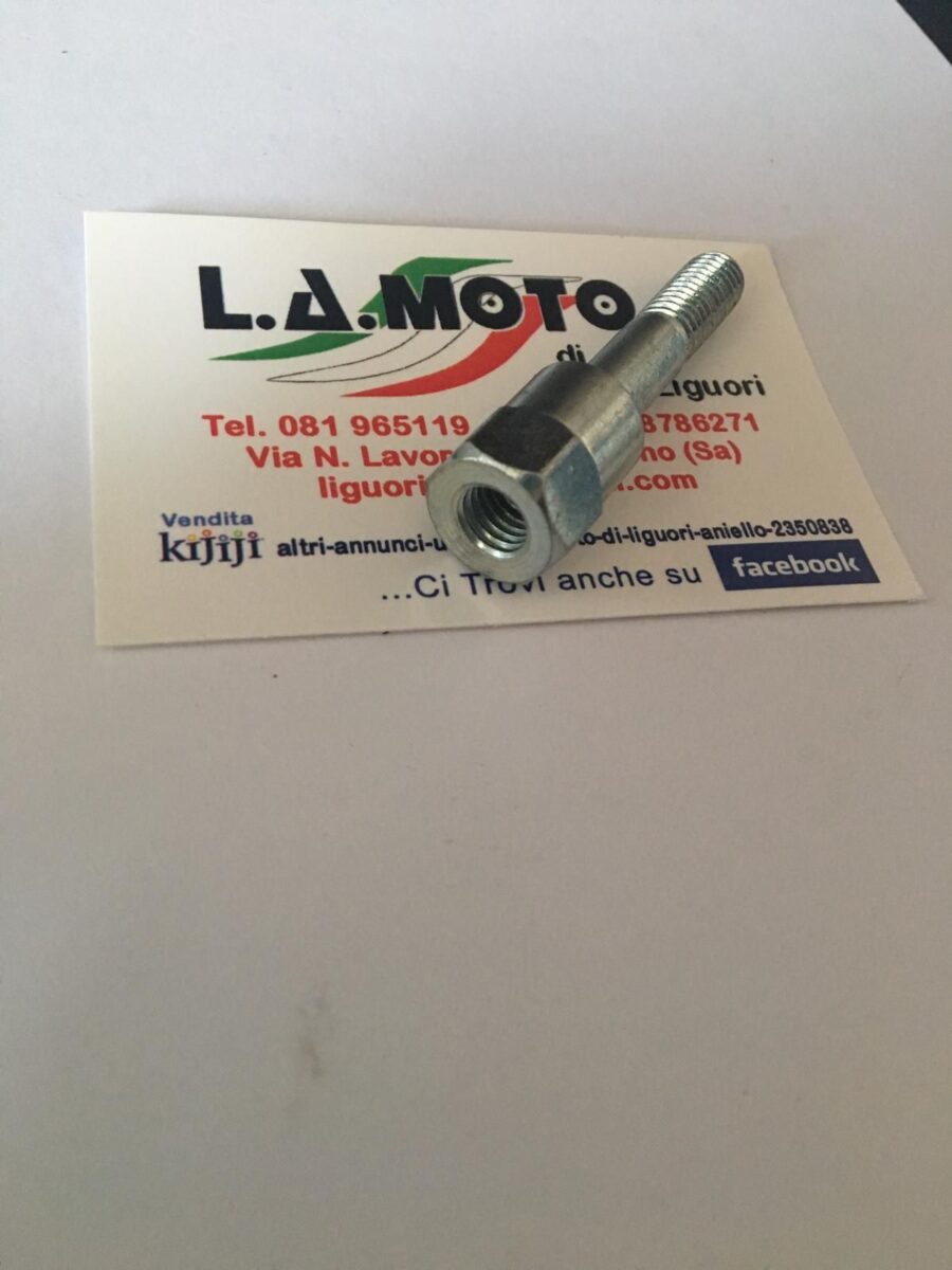 BULLONE ATTACCO ADATTATORE PINZA ZINCATO PER SPECCHIO VESPA 80-125-150-200- MODELLI VARI - immagine 2
