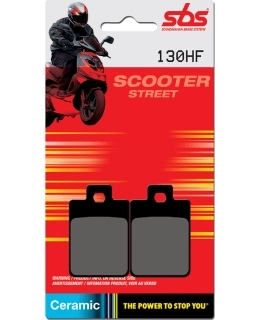 SBS 130HF PASTIGLIE FRENO ANTERIORE PIAGGIO FREE DELIVERY 50 2000-2001