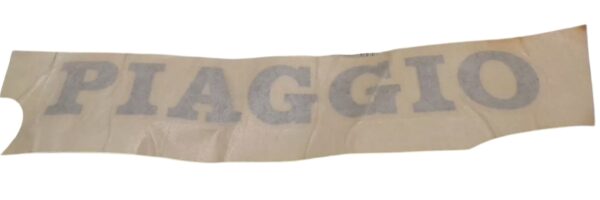 573082 TARGHETTA "PIAGGIO" VERDE ORIGINALE PIAGGIO SPOILER 50 NRG RST MC2