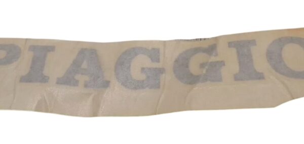 573082 TARGHETTA "PIAGGIO" VERDE ORIGINALE PIAGGIO SPOILER 50 NRG RST MC2