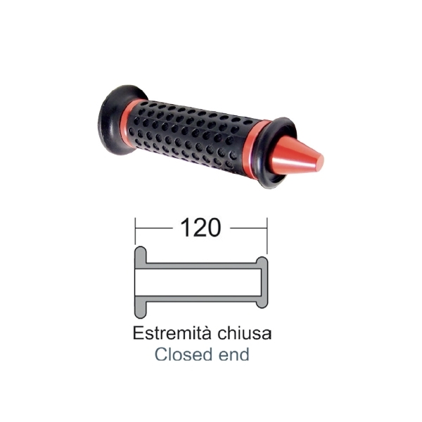MANOPOLE RMS NERE/ROSSO