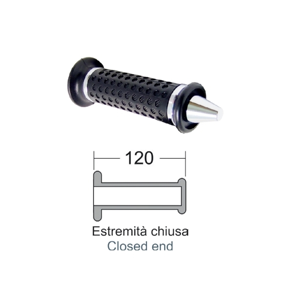 MANOPOLE RMS NERE/ARGENTO