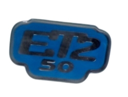 575000 TARGHETTA "ET2 50" ORIGINALE PIAGGIO