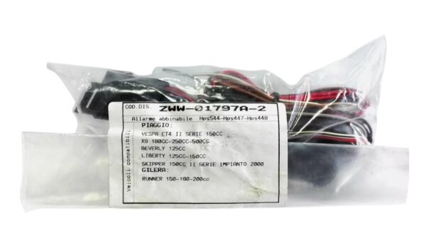 ZWW01797A-2 CABLAGGIO ANTIFURTO PATROLLINE PIAGGIO VESPA ET4 BEVERLY LIBERTY SKIPPER 125 150
