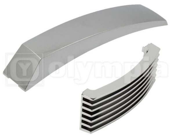 55733CR KIT CRESTA E GRIGLIA CROMATA OLYMPIA PIAGGIO VESPA PX ARCOBALENO