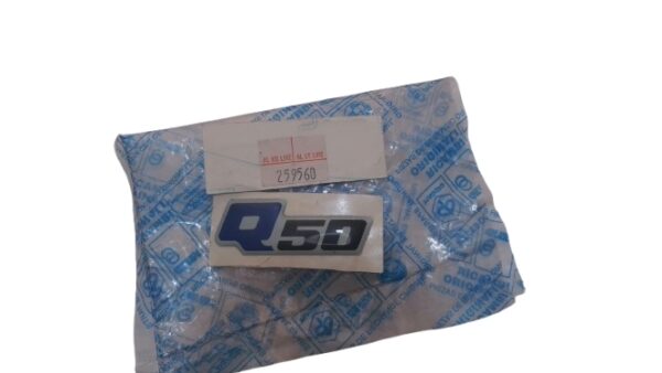 259560 STEMMA TARGHETTA Q50 BLU QUARTZ PIAGGIO 259560