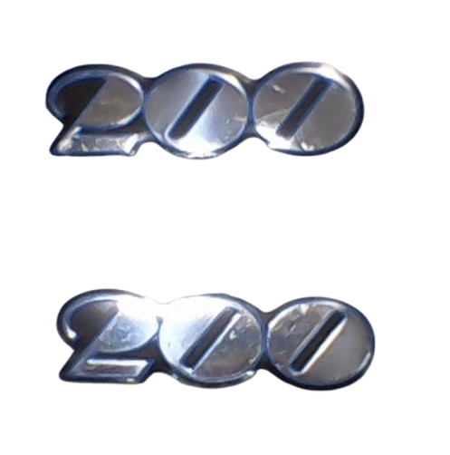 620352 INSEGNA LATERALE PER SCOOTER PIAGGIO BEVERLY-200-NICHEL- ORIGINALE