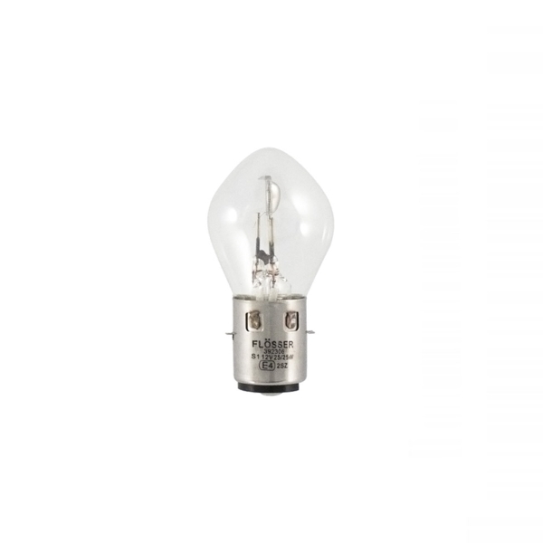 LAMPADINA FLOSSER 12V 25/25W BA20D - BIANCA