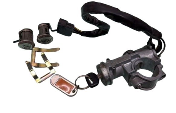 BLOCCO SERRATURA QUADRO PIAGGIO PORTER 1SERIE COMPLETO DI SERRATURE SPORTELLO