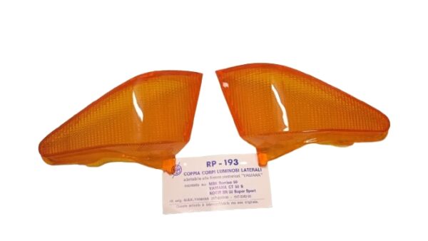 COPPIA CORPI LUMINOSI POSTERIORI ARANCIO MBK YAMAHA GARELLI