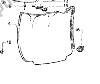 SPORTELLO BAULETTO PIAGGIO VESPA ET4 125 150