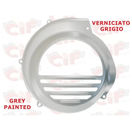 COPRIVENTOLA IN FERRO VERNICIATO GRIGIO VESPA PX PE TUTTI MODELLI CIF