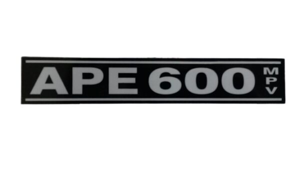 SCRITTA APE 600 MPV
