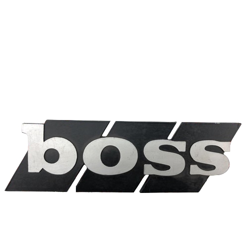 229486 TARGHETTA DESTRA BOSS PER FIANCHETTO LATERALE PIAGGIO BOSS 50