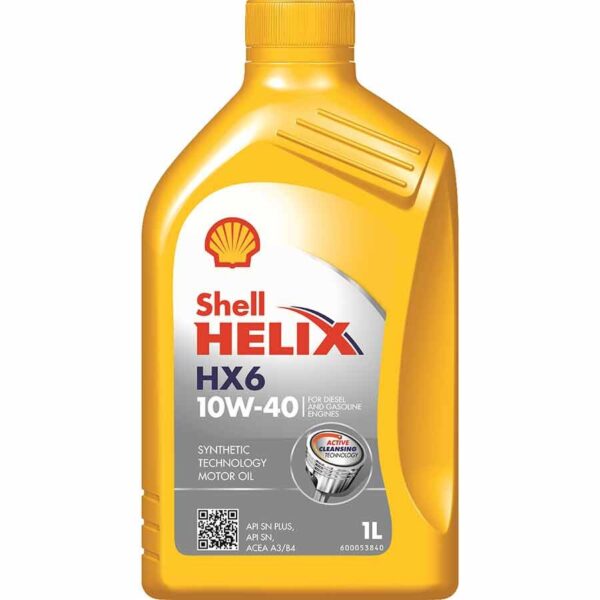 OLIO SHELL HELIX HX6 10W-40 1L