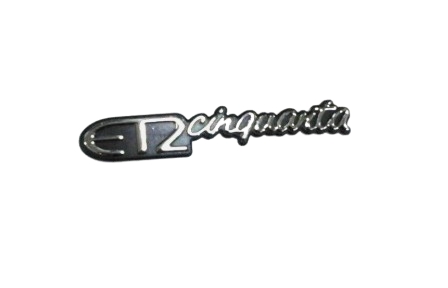 576243 TARGHETTA ANTERIORE VESPA ET2