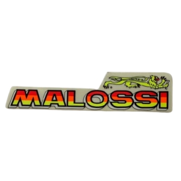ADESIVO LOGO MALOSSI 14X3.5 CM