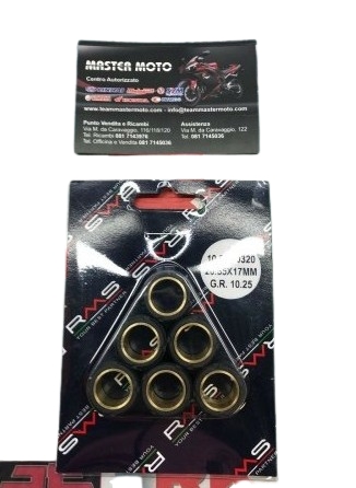 100400320 KIT RULLI RMS 20,55 X 17 PESO 10,25 gr.