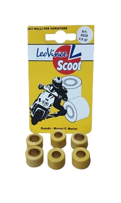 4658P46 RULLI VARIATORE LEOVINCE 17X12 4,6 GRAMMI