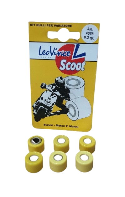 4658 RULLI VARIATORE 17x12 8,3 GRAMMI  LEOVINCE