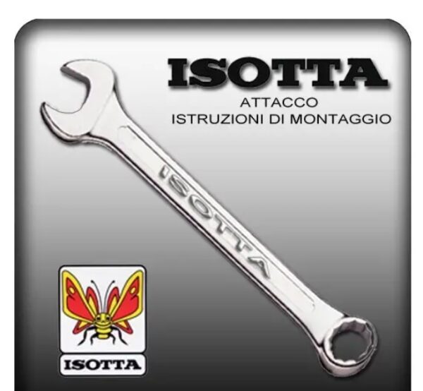 KIT ATTACCHI ISOTTA A/412 PER PARABREZZA E62