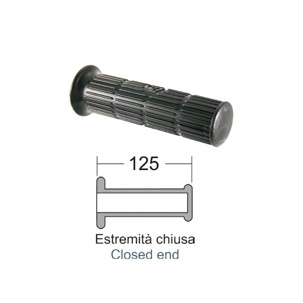 184160100 COPPIA MANOPOLE RMS CLASSIC PER PIAGGIO VESPA 50CC/ET3 125CC 141924
